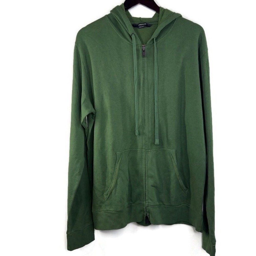 Zadig‎ & Voltaire Green Moss Zip Hoodie Size XL - Luxury Casual Hoodie